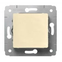 Выключатель 1-клавишный 10A Legrand Cariva Слоновая кость