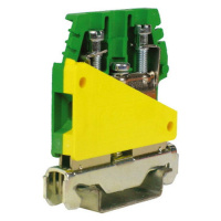 TE.4/6/O, зажим для заземления желт.зелен 6 кв.мм DKC