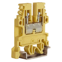 Проходной зажим синий 2,5  кв.мм DKC CBD.2(Ex)i