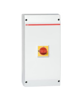 Рубильник в пластиковом боксе OTP125BA3U ABB