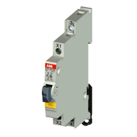 Выключатель кнопочный с подсветкой желтый ABB E217-16-01E220