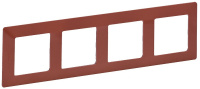 Рамка 4-постовая Legrand Valena Life Терракота
