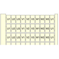 Маркировка 10X(61 A 70) горизонтальная ABB RC65