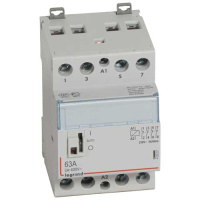 Контактор 230V 4НЗ 63A с руч.уп. Legrand CX3