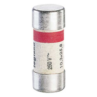 Бытовой цилиндрический предохранитель - 10,3x25,8 мм - без индикатора - 6 A Legrand