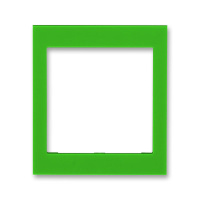 Накладка на рамку 55х55 промежуточная зелёный ABB Levit