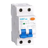 Диф. автомат NB1L 1P+N C16 30mA тип AC 10kA (36mm) (R)  CHINT