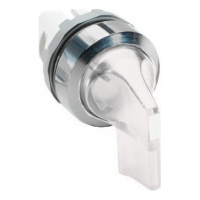 Переключатель M3SS4-21C (длинная ручка) прозрачный 3-х позиционный с подсветкой с фиксацией ABB