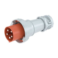 Вилка кабельная IP67 63A 3p+E+N 400В DKC