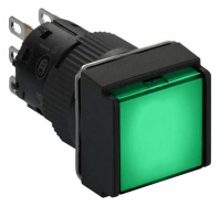 Кнопка с подсветкой НО НЗ 12V XB6ECW4J1P Schneider Electric