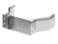 Переходник RRC симметричный 200/100 h50 в комплекте с крепежными элементами и соединительными пластинами, необходимыми для монтажа, DKC