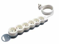 Удлинитель 6 розеток с заземлением 250 В с кабелем 343 мм Legrand