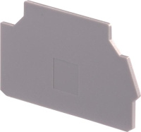 Изолятор торцевой для M4/8.SF серый ABB FEM8S