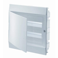 Бокс встраиваемый Mistral41 24М непрозрачная дверь (без клемм) 320x435x108 белый