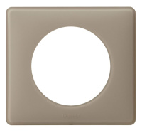 Рамка 1-постовая 2 мод Legrand Celiane Грэй перкаль