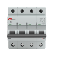 Автоматический выключатель 4P 32 A B 6kA EKF Averes AV-6