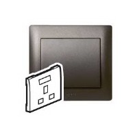 Legrand Galea Life Темная Бронза Накладка к механизму Pro21