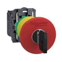 Кнопка аварийного ост. 22мм с ключем XB5AS9445. Schneider Electric 