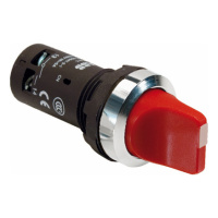 Переключатель C2SS2-30R-10 2-х позиционный красный 1НО (90 градусов) с фиксацией ABB 