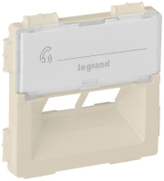 Накладка розетки информационной 2-ой Rutenbeck Legrand Valena Life Слоновая кость