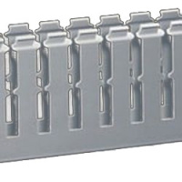 Короб перфорированный TD 25x50 L=2000мм DKC Quadro Серый Короб перфорированный TD 25x50 L=2000мм DKC Quadro Серый