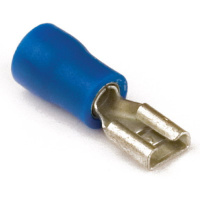 Наконечник плоский с изолированным фланцем 2,5-6 мм² 6,3х0,8мм DKC РПИ-М