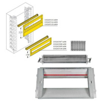 DIN-рейка+пластрон H=150мм для шкафа GEMINI (Размер2-3) ABB