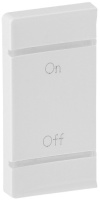 Клавиша с символом "On-Off" левая 1 мод Legrand Valena Life MyHome BUS/SCS Белый