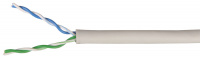Кабель витая пара ШПД U/UTP кат. 5E 2 пары PVC 500м сер ITK