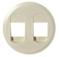 Накладка розетки акустической двойной Legrand Celiane Слоновая кость