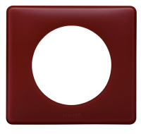 Celiane. Рамка 1-постовая. цвет "Перкаль бордо" Legrand