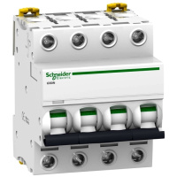 Автоматический выключатель 4P 16A C 6kA Schneider Electric Acti 9
