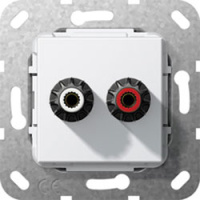 Разъем WBT-0708 Cu nextgen кабельный наконечник Gira System-55 Белый глянец