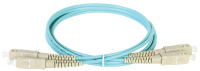 Оптический патч-корд MM 50/125 OM3 SC/UPC-SC/UPC Duplex 1м ITK