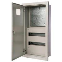Шкаф металлический встраиваемый 710x330x160мм, 3ряда/30мод, IP31 DEKraft ЩРУВ-3/30