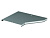 Крышка на переходник правосторонний 400/300мм 0,6мм оцинкованная сталь DKC S5 RRD