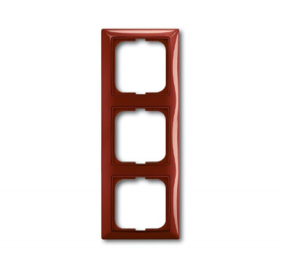 Рамка 3-постовая ABB BJB Basic55 foyer-red ABB Basic 55 2CKA001725A1518
