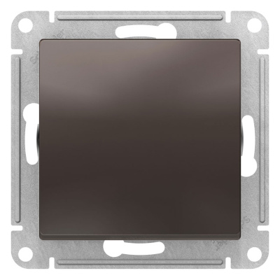 Кнопка нажимная сх.1 10AX механизм Schneider Electric AtlasDesign Мокко Systeme Electric AtlasDesign ATN000615