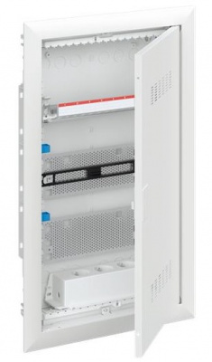 Шкаф мультимедийный с дверью с вентиляционными отверстиями 3 ряда ABB UK636MV ABB UK600 2CPX031384R9999