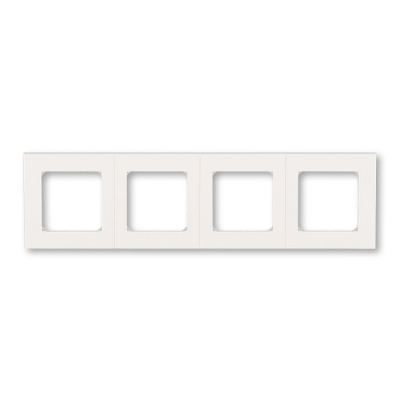 Рамка 4 поста жемчуг / ледяной ABB Levit M ABB Levit M 2CHH015040A6068
