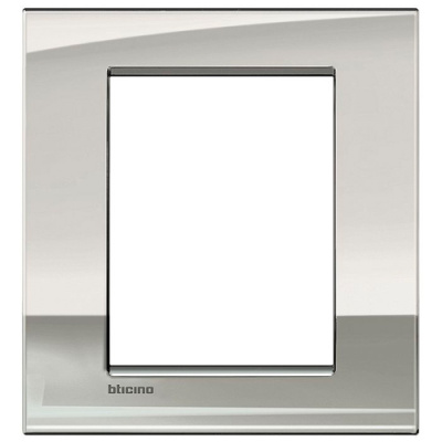 LivingLight Рамка Air 3+3 модуля, цвет Паладий Bticino Bticino  LNC4826PL
