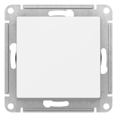 Переключатель 1-клавишный сх.6 10AX механизм Schneider Electric AtlasDesign Белый Systeme Electric AtlasDesign ATN000161