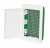 Systeme Electric City9 Box IT Корпус встраиваемый с белой дв. 3ряд/36мод 2 розетки Systeme Electric  EZ9E312P2FIT