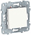 Переключатель 1-клавишный перекрестный сх.7 10 AX 250В Schneider Electric Unica New Белый