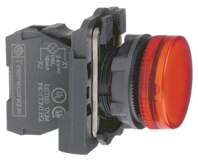 Сигнальная лампа 22мм 230-240В красная Schneider Electric Schneider Electric  XB5AVM4