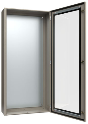 Корпус металлический ЩМП-7-0 У2 IP54 с прозрач. дверцей  IEK IEK  YKM11-07-54-1