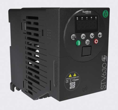 Systeme Electric Преобразователь частоты STV630 1,5 кВт 220В ЭМС С3 + LED панель оператора Systeme Electric STV630 STV630U15M2