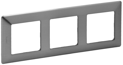 Рамка 3-постовая Legrand Valena Life Сталь Legrand Valena Life 754153