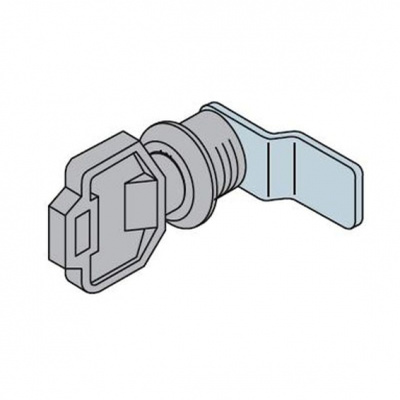 Замок 19мм под ключ с 2 бородками и пластиковым ключом ABB SR2 ABB SR2 AA8001