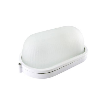 Светильник накладной, овал 210х105х85мм, 60W, Е27, IP54 / белый TDM НПБ TDM ELECTRIC  SQ0303-0034